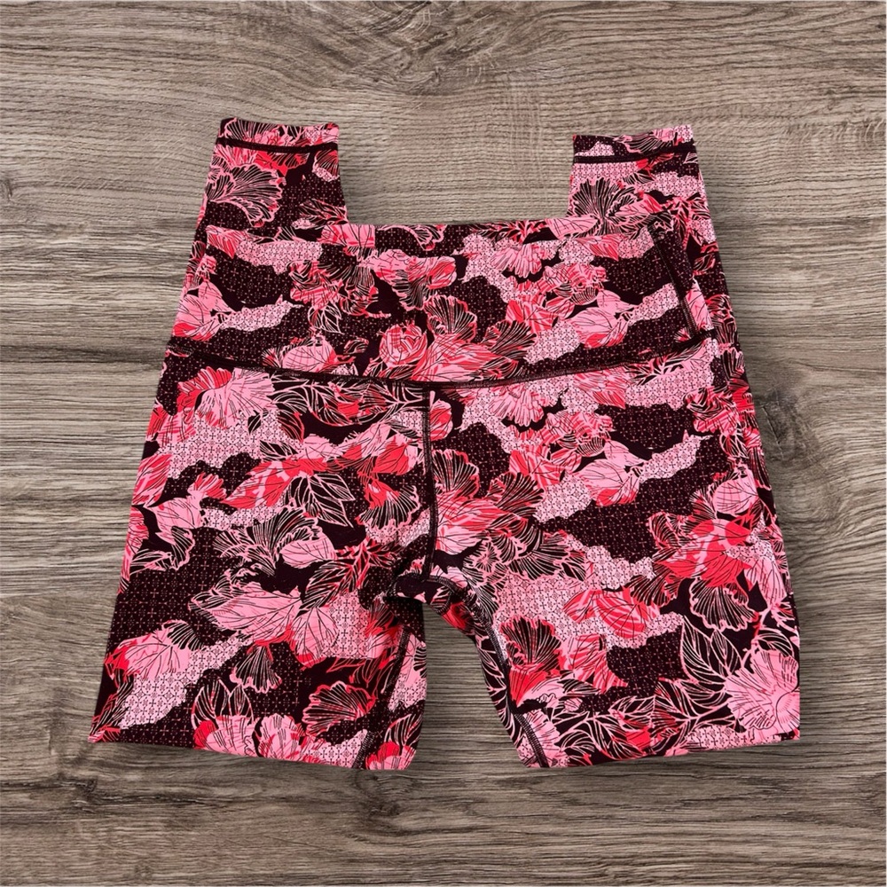 Lululemon Wunder Under Hi-Rise Leggings in the "Artisan Spring Multi" pattern